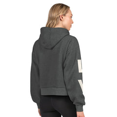 Las Vegas Raiders Starter Women's Star Player Cropped Fleece Pullover Hoodie