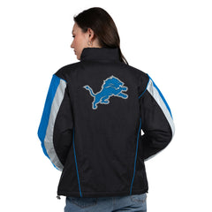 Detroit Lions Starter Women's Thursday Night Gridiron Half-Zip Jacket
