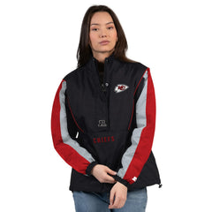 Kansas City Chiefs Starter Women's Thursday Night Gridiron Half-Zip Jacket