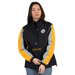 Pittsburgh Steelers Starter Women's Thursday Night Gridiron Half-Zip Jacket