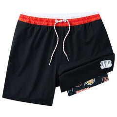 Cincinnati Bengals Chubbies 5.5" Classic Lined Swim Trunks