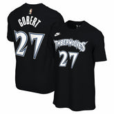 Rudy Gobert Minnesota Timberwolves Unisex Name & Number T-Shirt Outlet