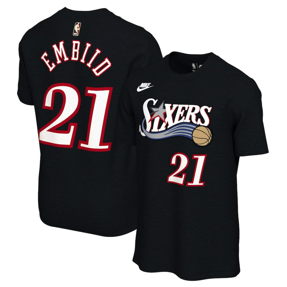 Joel Embiid Philadelphia 76ers Unisex Name & Number T-Shirt Online