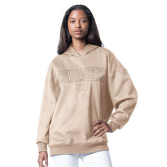 Washington Commanders G-III 4Her by Carl Banks Women's Best Hitter Oversized Tunic Pullover Hoodie