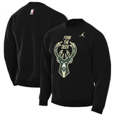 Milwaukee Bucks Jordan Brand Statement Edition Sweatshirt On Sale