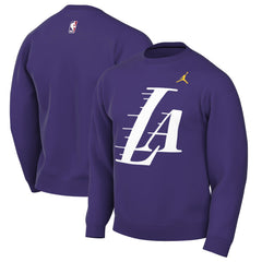 Los Angeles Lakers Jordan Brand Statement Edition Sweatshirt Online