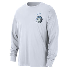 Memphis Grizzlies 2025/26 City Edition Remix Essential Logo Long Sleeve T-Shirt For Sale