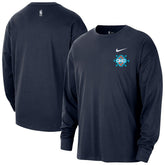 Oklahoma City Thunder 2025/26 City Edition Remix Essential Logo Long Sleeve T-Shirt On Sale