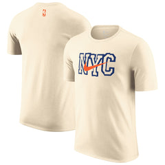 New York Knicks 2025/26 City Edition Remix Essential Logo T-Shirt On Sale