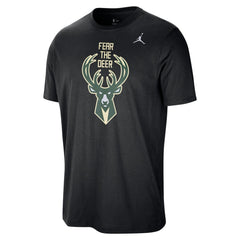 Milwaukee Bucks Jordan Brand Statement Edition Essential T-Shirt For Sale