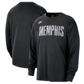 Memphis Grizzlies Unisex Classic Edition Hardwood Classics Essential Logo Long Sleeve T-Shirt Online