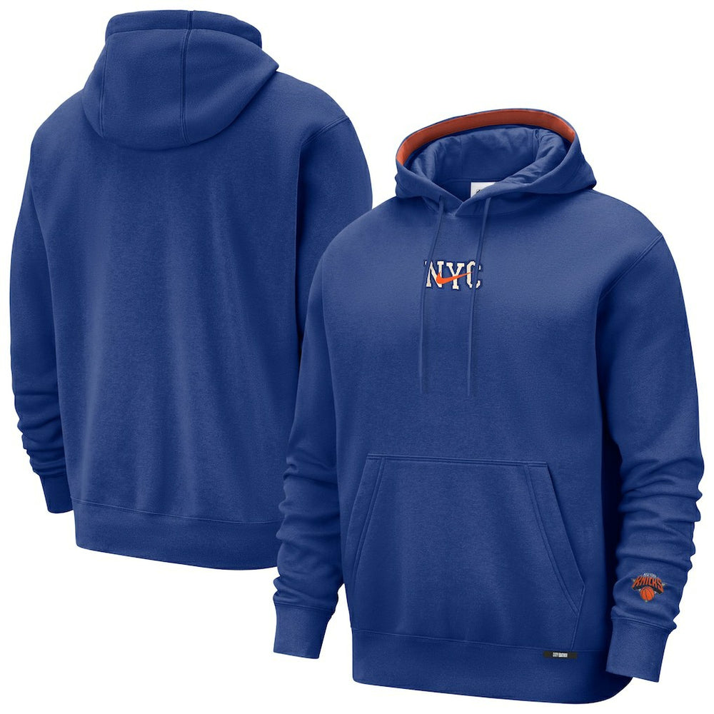 New York Knicks 2025/26 City Edition Courtside Remix Premium Hoodie Discount