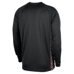 Brooklyn Nets 2025/26 City Edition Authentic Pregame Dri-FIT Long Sleeve Shooting T-Shirt For Sale