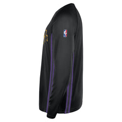Los Angeles Lakers 2025/26 City Edition Authentic Pregame Dri-FIT Long Sleeve Shooting T-Shirt Discount