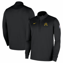 Los Angeles Lakers 2025/26 City Edition Remix Authentic Coaches Dri-FIT Half-Zip Pullover For Sale