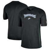 Minnesota Timberwolves Classic Edition Hardwood Classics Authentic Game Shooting T-Shirt New