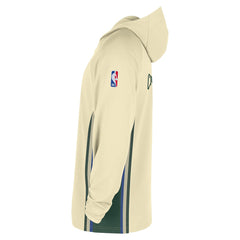 Milwaukee Bucks 2025/26 City Edition Remix Authentic On-Court Quarter-Zip Dri-FIT Hooded Jacket Discount