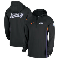 Phoenix Suns 2025/26 City Edition Remix Authentic On-Court Quarter-Zip Dri-FIT Hooded Jacket For Sale