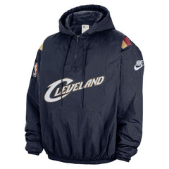 Cleveland Cavaliers Hardwood Classics Therma-FIT Half-Zip Hooded Windbreaker sale Discount