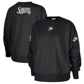Philadelphia 76ers Women's Classic Edition Hardwood Classics Premium Phoenix Fleece Sweatshirt Discount