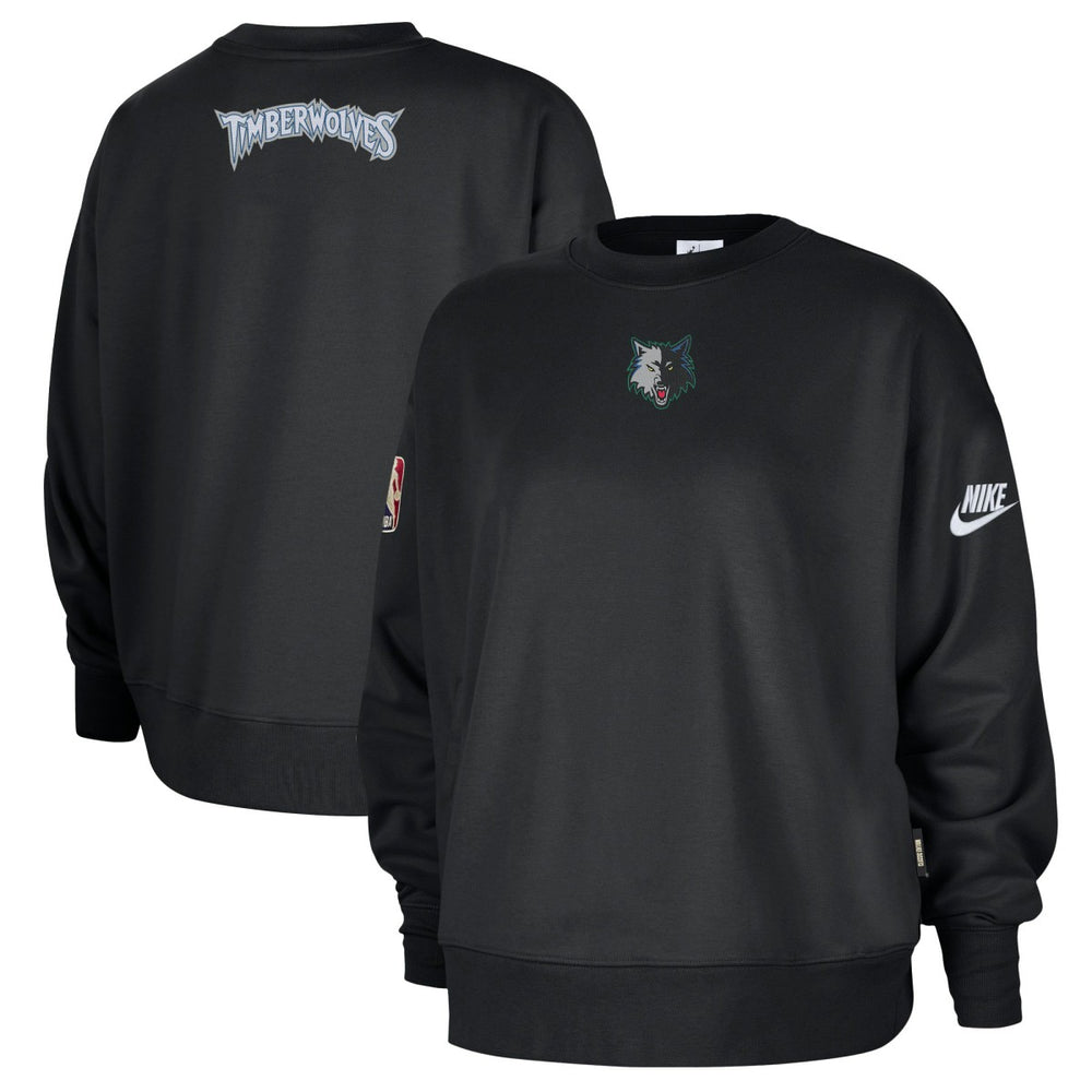 Minnesota Timberwolves Women's Classic Edition Hardwood Classics Premium Phoenix Fleece Sweatshirt Outlet