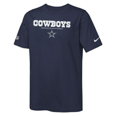 Dallas Cowboys Nike Youth Sideline Team Issue T-Shirt