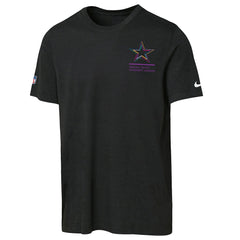 Dallas Cowboys Nike Youth 2025 NFL Crucial Catch Tri-Blend Dri-FIT T-Shirt