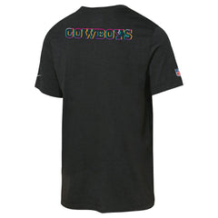 Dallas Cowboys Nike Youth 2025 NFL Crucial Catch Tri-Blend Dri-FIT T-Shirt