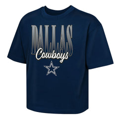 Dallas Cowboys Outerstuff Girls Youth Big City Boxy T-Shirt
