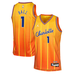 LaMelo Ball Charlotte Hornets Youth 2025/26 City Edition Swingman Jersey Discount