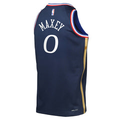 Tyrese Maxey Philadelphia 76ers Youth 2025/26 City Edition Swingman Jersey Outlet
