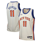 Jalen Brunson New York Knicks Youth 2025/26 City Edition Swingman Jersey New