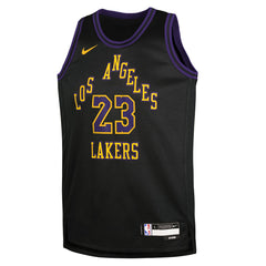 LeBron James Los Angeles Lakers Youth 2025/26 City Edition Swingman Jersey Outlet