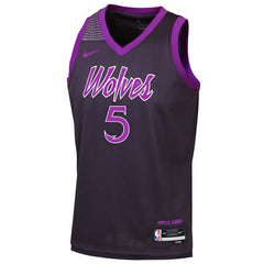 Anthony Edwards Minnesota Timberwolves Youth 2025/26 City Edition Swingman Jersey On Sale