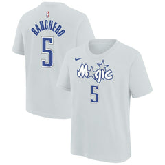 Paolo Banchero Orlando Magic Youth 2025/26 City Edition Name & Number T-Shirt On Sale