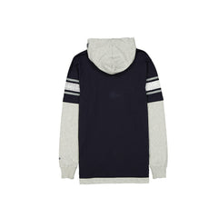 Dallas Cowboys New Era Twofer Layered Long Sleeve Hoodie T-Shirt