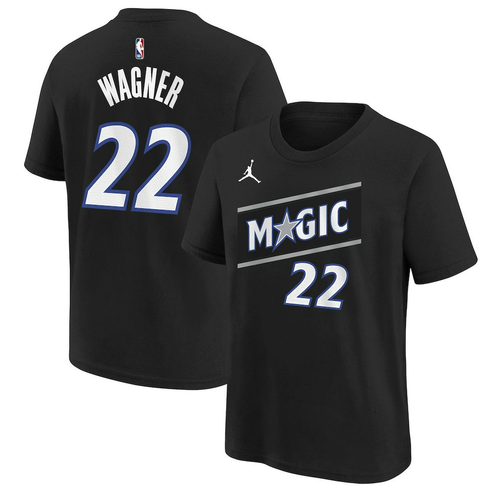 Franz Wagner Orlando Magic Jordan Brand Youth Statement Edition Name & Number T-Shirt Outlet