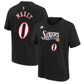 Tyrese Maxey Philadelphia 76ers Youth Name & Number T-Shirt On Sale