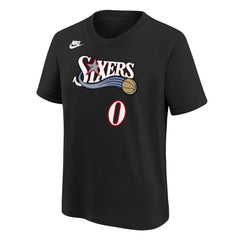 Tyrese Maxey Philadelphia 76ers Youth Name & Number T-Shirt On Sale