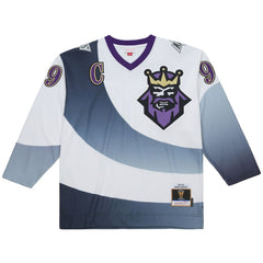 Wayne Gretzky Los Angeles Kings Mitchell & Ness Big & Tall 1995-96 Blue Line 2.0 Jersey For Sale