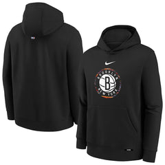 Brooklyn Nets Youth 2025/26 City Edition Club Fleece Pullover Hoodie Outlet