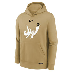 Washington Wizards Youth 2025/26 City Edition Club Logo Fleece Hoodie New
