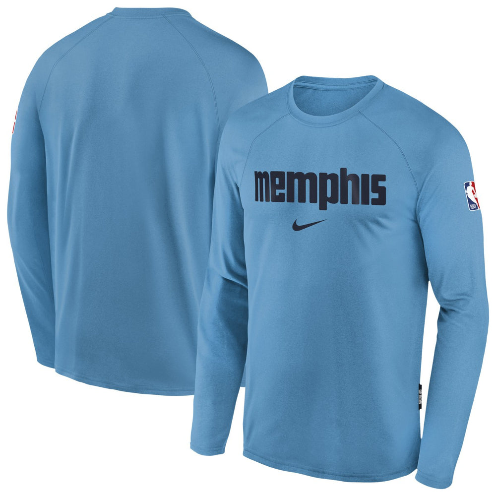 Memphis Grizzlies Youth 2025/26 City Edition Dri-Fit Long Sleeve Game Top For Sale