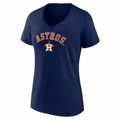 Houston Astros Women's Logo V-Neck T-Shirt | MLB Online