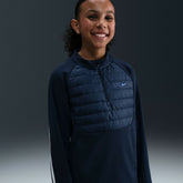 Chelsea Youth 2025/26 Academy Winter Warrior Drill Training Top Navy - Nike
