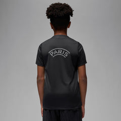 Paris Saint-Germain Jordan Brand Youth 2025/26 Strike Fourth Training Top Black - Jordan