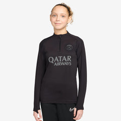 Paris Saint-Germain Jordan Brand Youth 2025/26 Fourth Strike Training Drill Top Black - Jordan