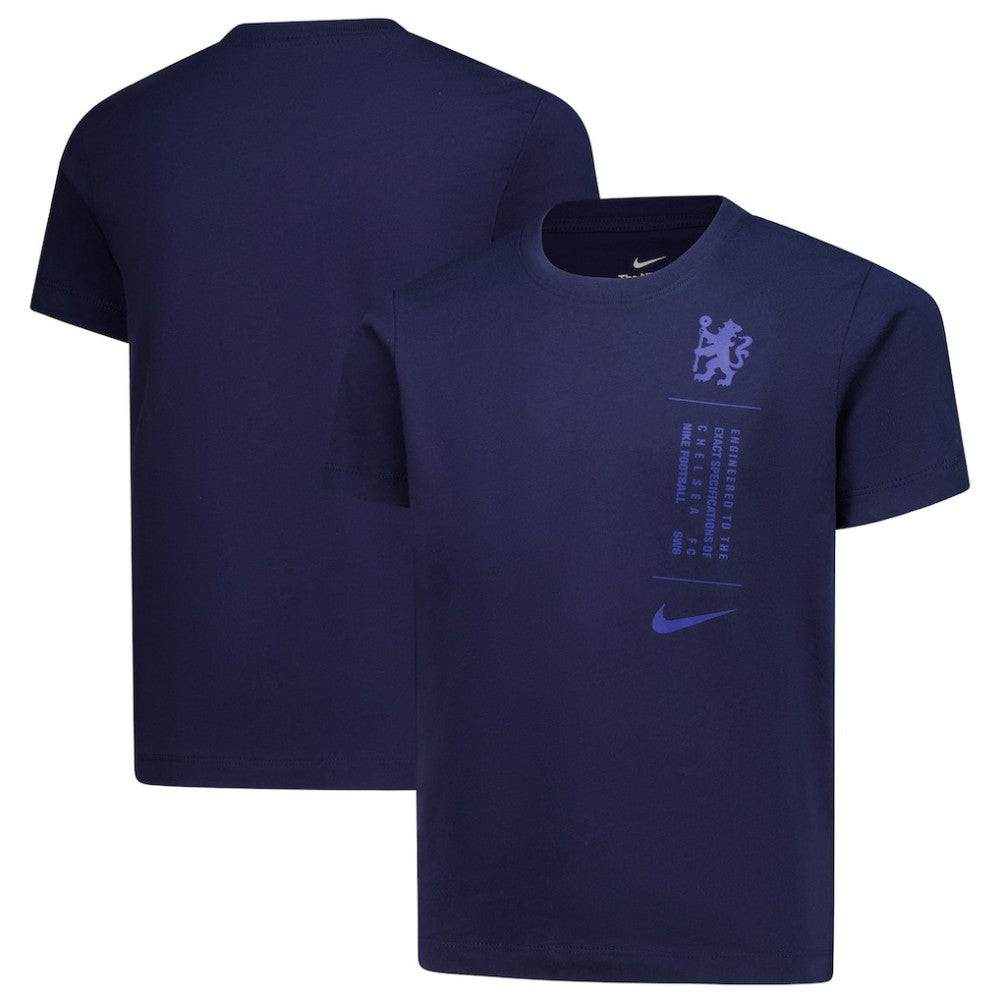 Chelsea Youth T-Shirt Navy - Nike
