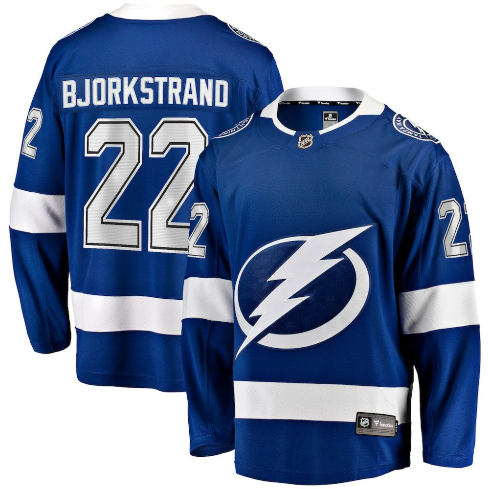 Oliver Bjorkstrand Tampa Bay Lightning Fanatics Home Breakaway Jersey Outlet