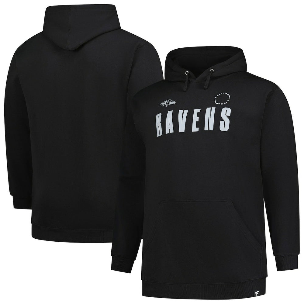 Baltimore Ravens Fanatics Big & Tall Chip Shot Hoodie